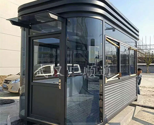 圓角鋼構崗亭
